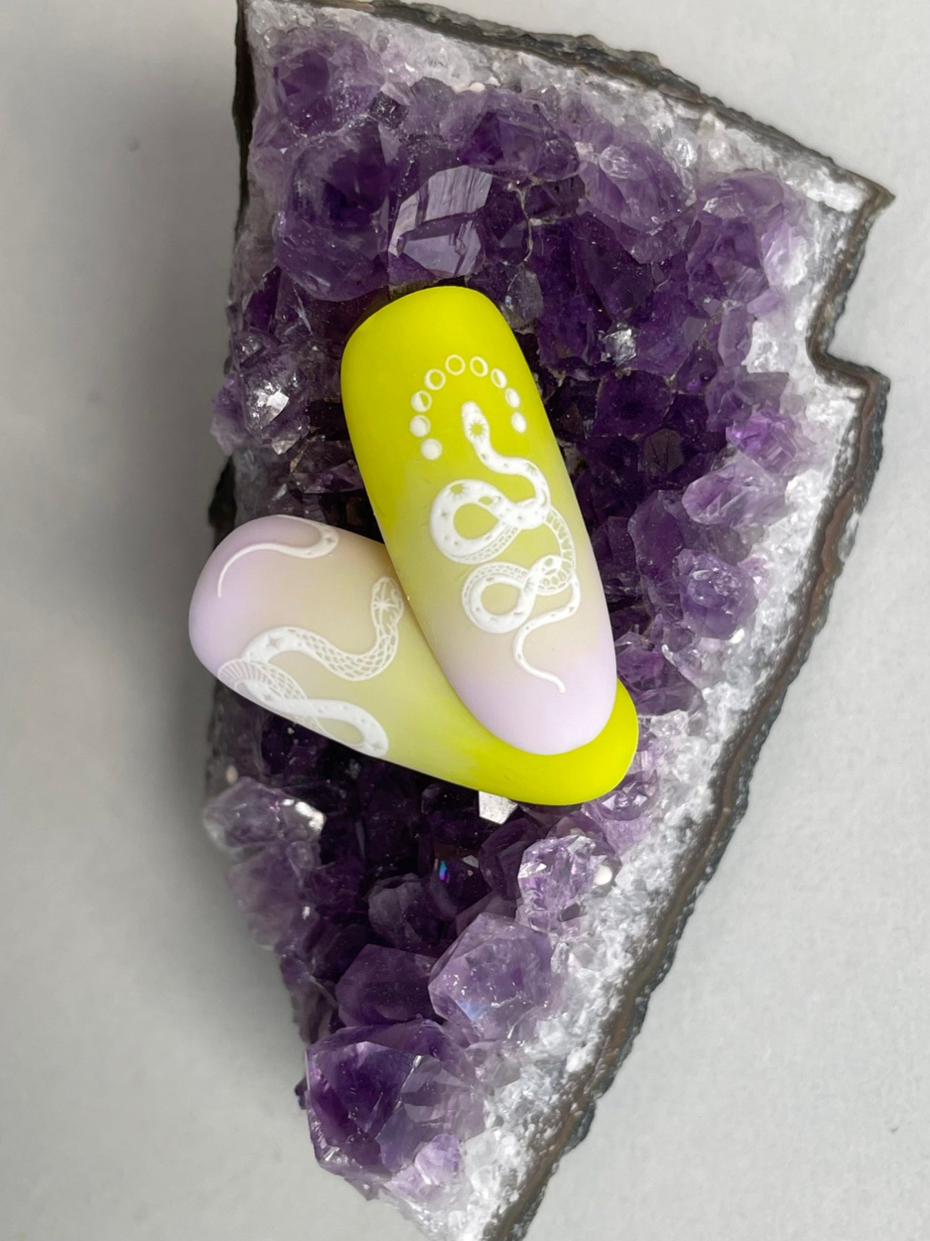 Water nail decals 2d white TW-432