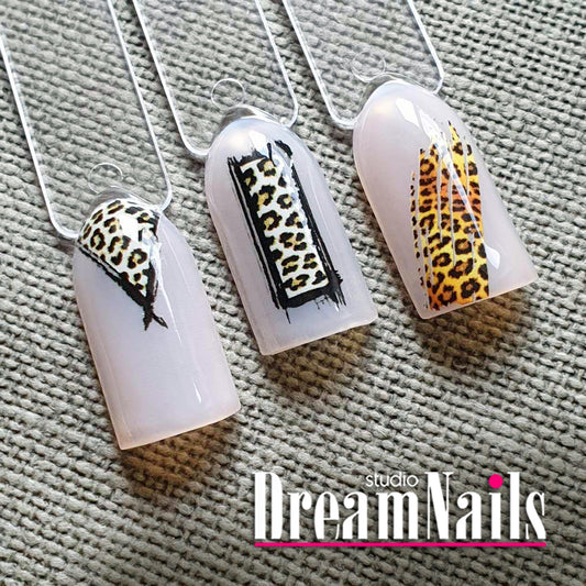 Water nail decals 2d color TM-874